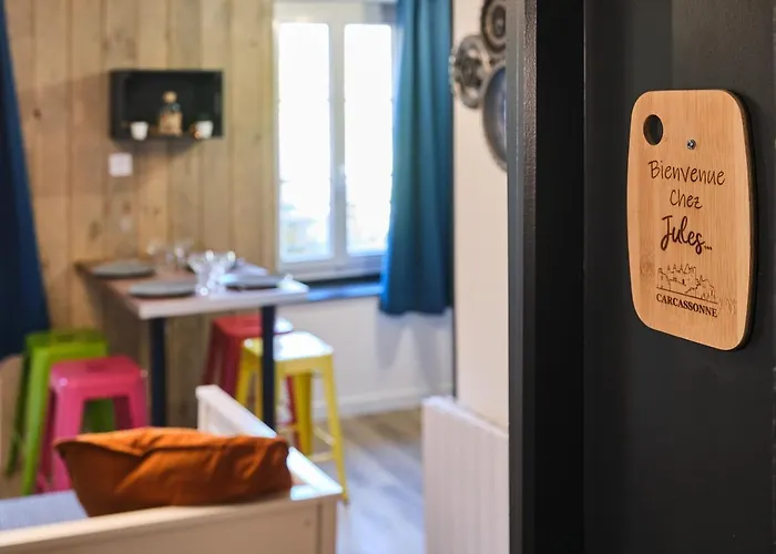Chez Juliette - Appart & Studios Avec Climatisation - Carcassonne Centre
