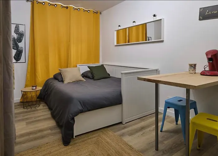 Chez Juliette - Appart & Studios Avec Climatisation - Carcassonne Centre *